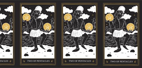 2 of Pentacles Yes or No: Upright and Reversed